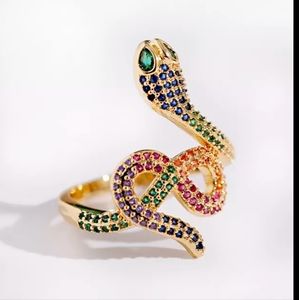 Gorgeous Snake infinite shape ring